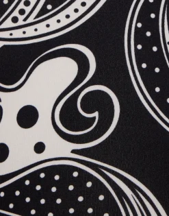 Magica LeggingsAperol Black & White in Jersey Stretch