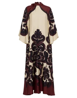 Magnifico DressCorsini Plac&eacute;e Cream in Silk Twill