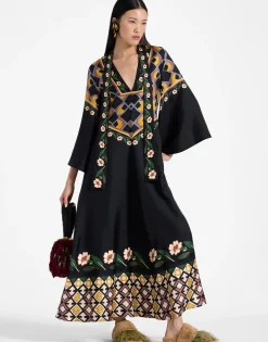 Magnifico DressDazed Placée Black in Silk Twill