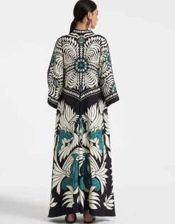 Magnifico DressMix Tiles Plac&eacute;e Black in Silk Twill