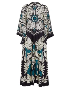 Magnifico DressMix Tiles Plac&eacute;e Black in Silk Twill
