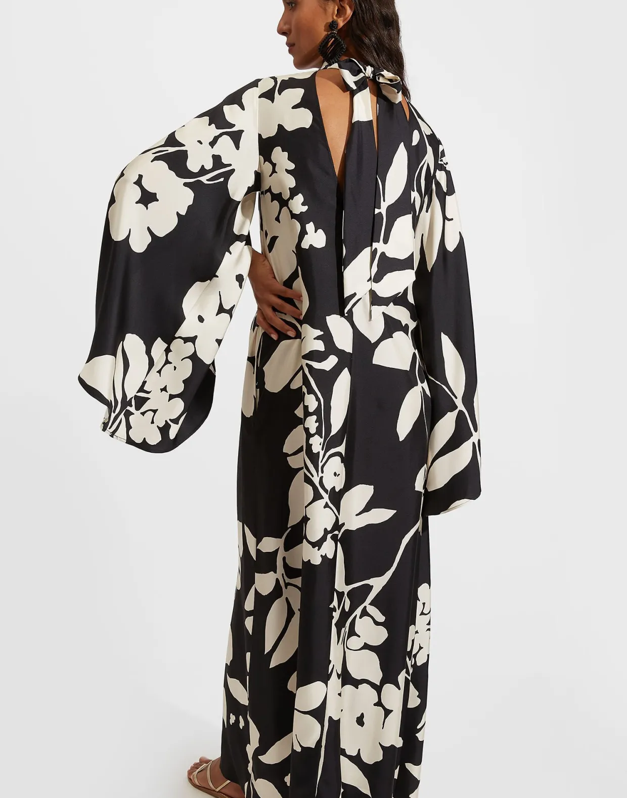 Magnifico DressWinter Jasmine in Twill Silk
