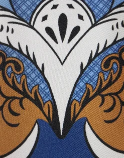 Make An Exit TopPortal Placée Light Blue in Silk Twill