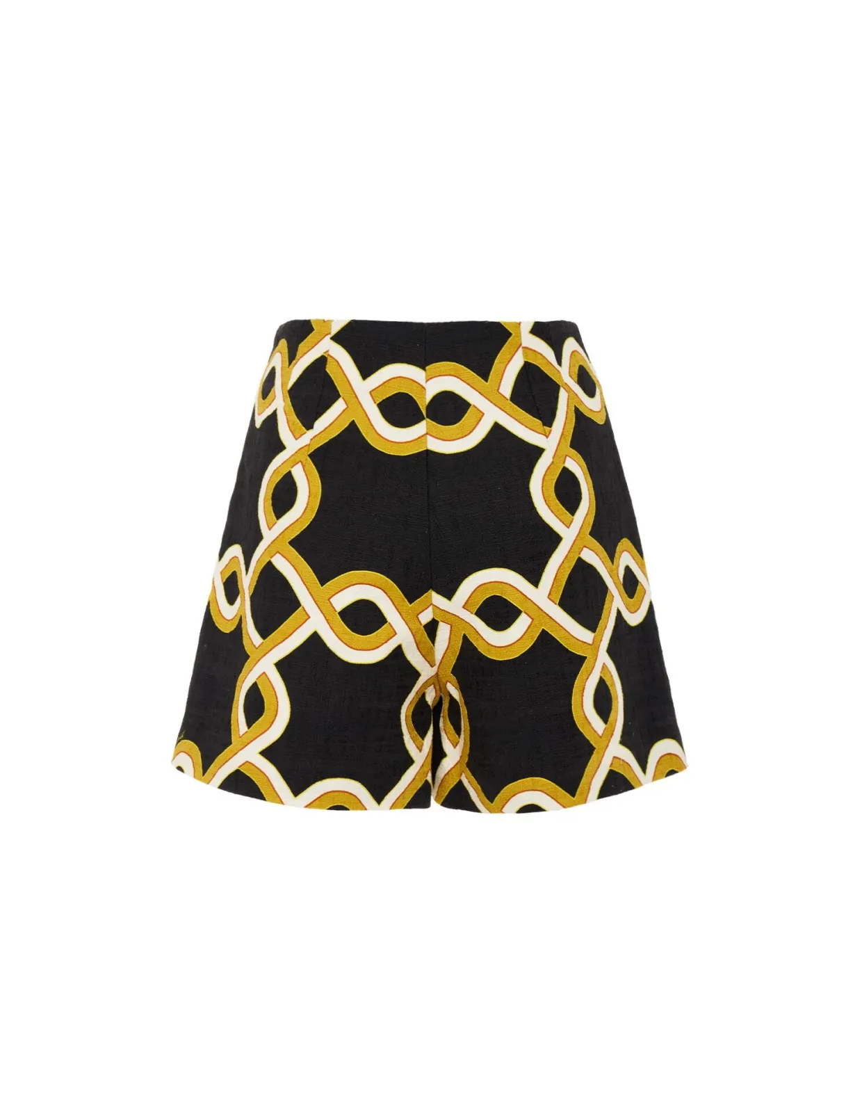 Margarita ShortsTackle Black in Shot Cotton