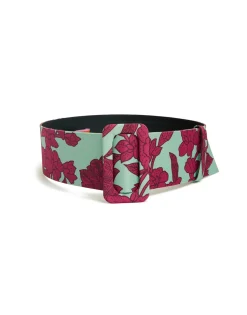 Medium BeltLilium Purple in Light Faille