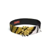 Medium BeltMarea Black & White in Light Faille