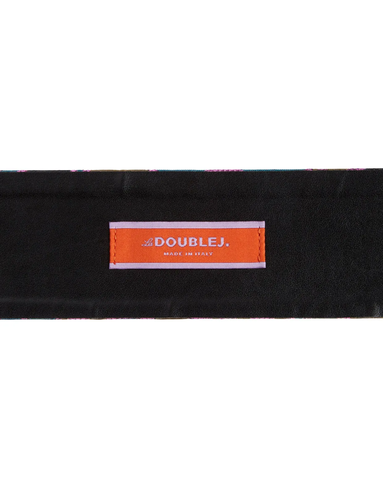 Medium BeltSpritz Blue Petrol in Jacquard