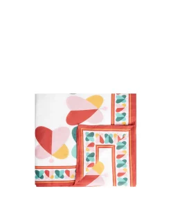 Medium Tablecloth (180x280)Farfalle Ring (Placed) in Linen