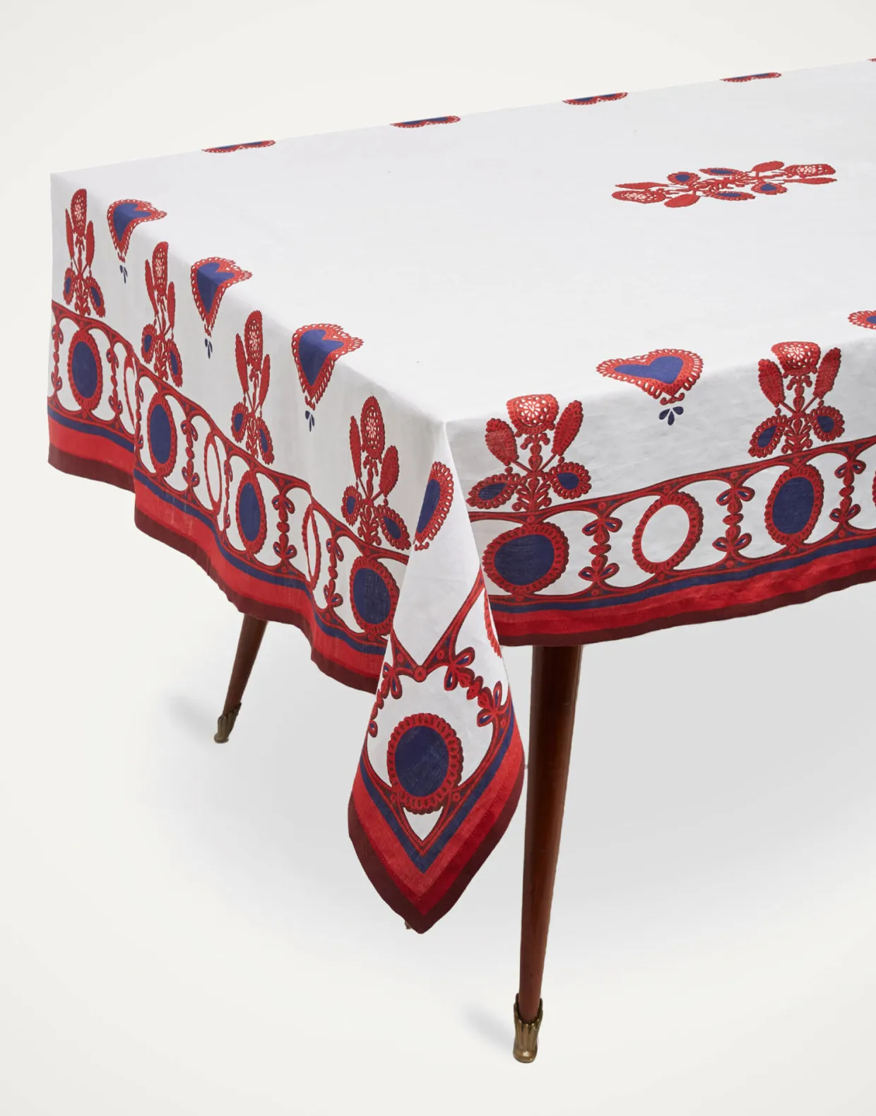 Medium Tablecloth (180x280)Transylvania Mix in Linen