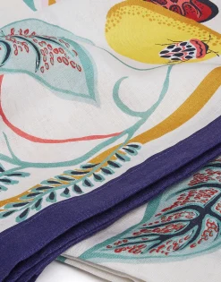 Medium TableclothBotanical (Plac&eacute;e) in Linen