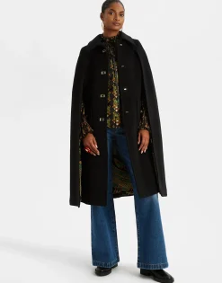Milano CapeBlack in Wool