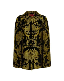 Milano Mini CapeCherubs Black in Jacquard