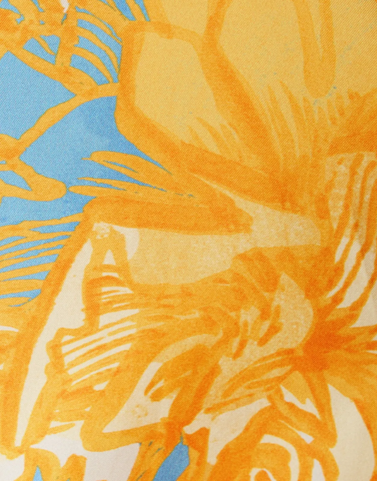 Mini Magnifico DressAnemone Orange in Silk Twill