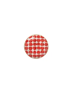 Mini PlateCherries Ivory in Porcelain
