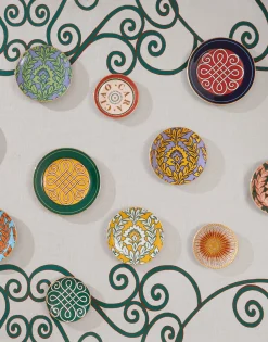 Mini PlateSunrays in Porcelain