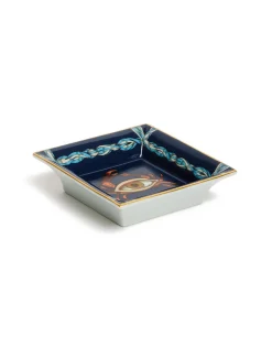 Mini Trinket TrayThe Crab Midnight Blue in Porcelain