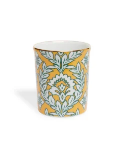 MugYellow Garland in Porcelain