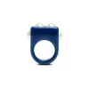 Nefertiti RingSolid Royal Blue in Acrylic Resin