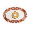 Oval PlatterApollo Brick in Porcelain