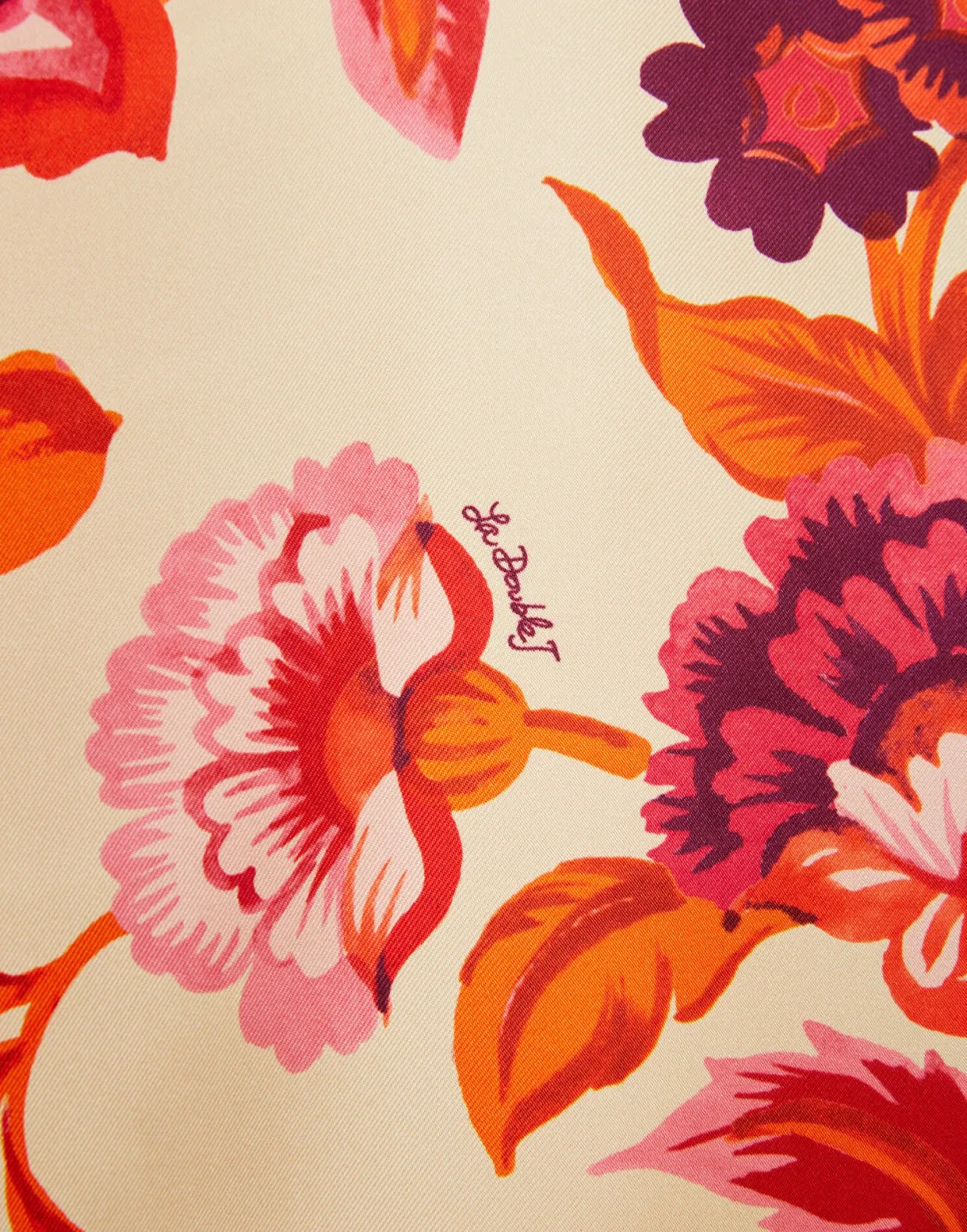 Pajama ShirtHottie Cream in Silk Twill