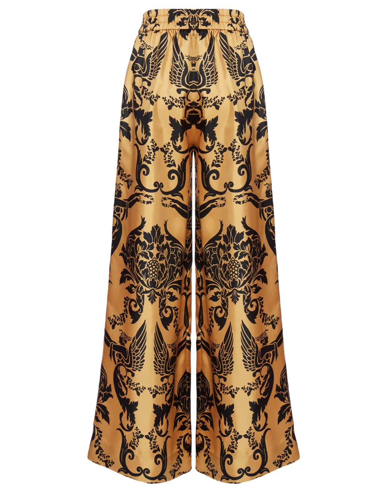 Palazzo PantsCherubs Gold in Silk Twill