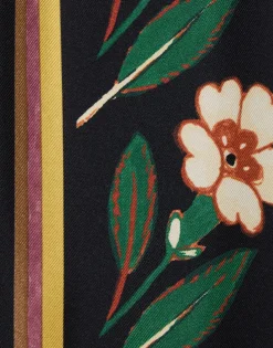 Palazzo PantsDazed Plac&eacute;e Black in Silk Twill
