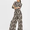 Palazzo PantsGhirlanda Black in Velvet Stretch