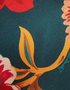 Palazzo PantsHottie Emerald in Silk Twill