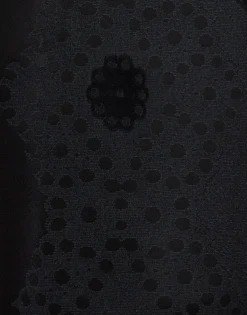 Palazzo PantsPortal Laser Black in Viscose Satin Stretch