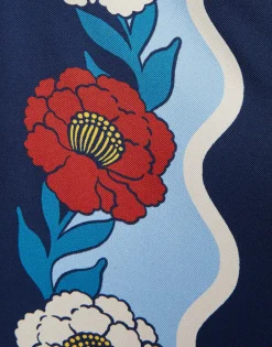 Palazzo PantsWhitsun Plac&eacute;e Blue in Silk Twill