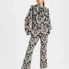 24/7 PantsGhirlanda Black in Compact Jersey