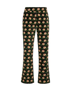 24/7 PantsMayfair Black in Cotton Velvet