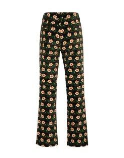 24/7 PantsMayfair Black in Cotton Velvet