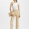 24/7 PantsPrimavera Cream in Tweed
