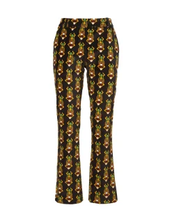 24/7 PantsScarab Black in Cotton Velvet