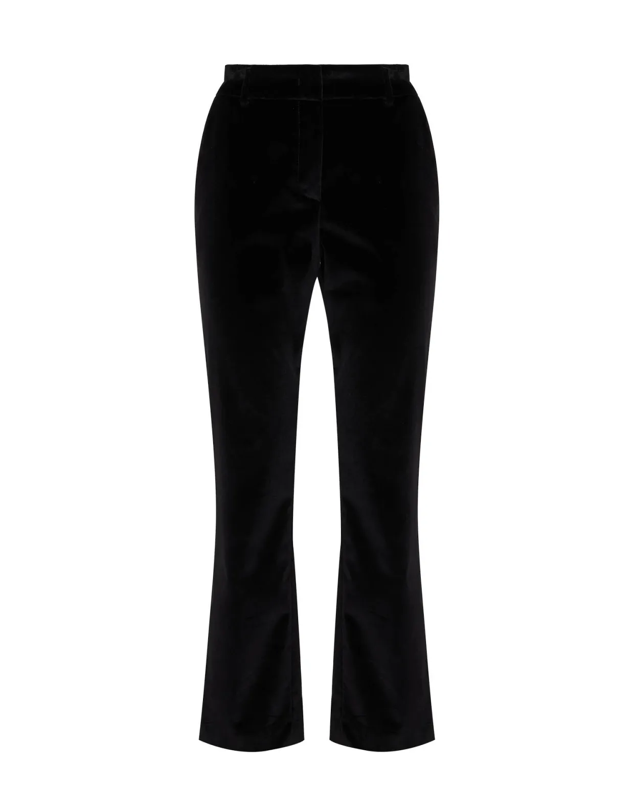 24/7 PantsSolid Black in Cotton Velvet