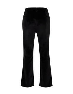 24/7 PantsSolid Black in Cotton Velvet