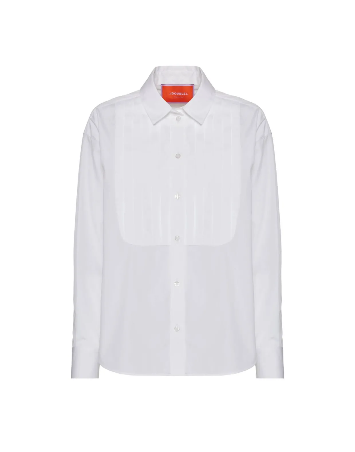Peggy ShirtSolid White in Tailor Poplin