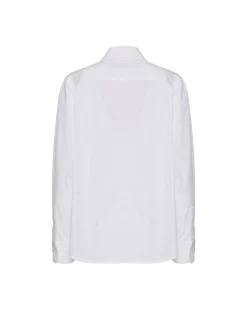 Peggy ShirtSolid White in Tailor Poplin