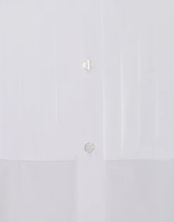 Peggy ShirtSolid White in Tailor Poplin