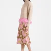 Pencil SkirtSylph Khaki in Cady Wool