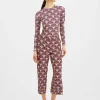 Pinocchio PantsFans Purple in Cady Wool