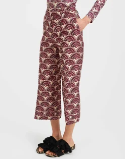 Pinocchio PantsFans Purple in Cady Wool