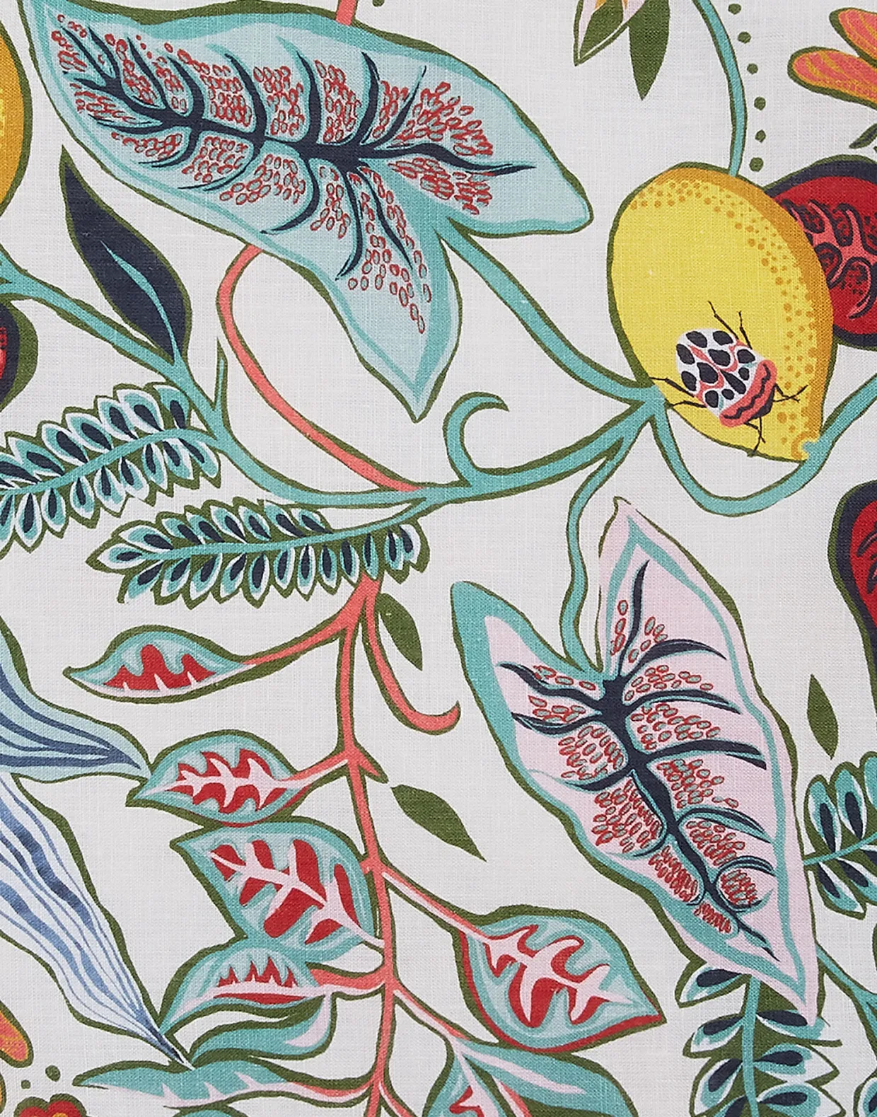Placemat Set Of 2Botanical in Linen