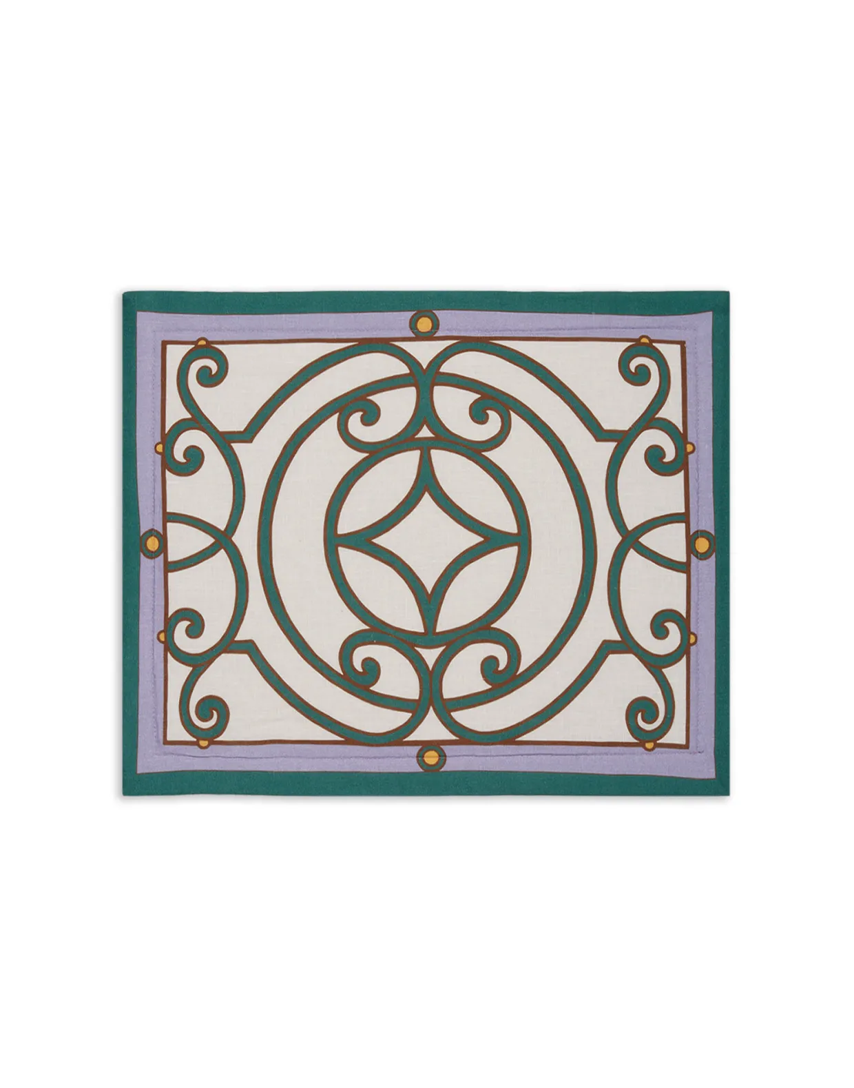 Placemat Set Of 2Cortile Ivory in Linen