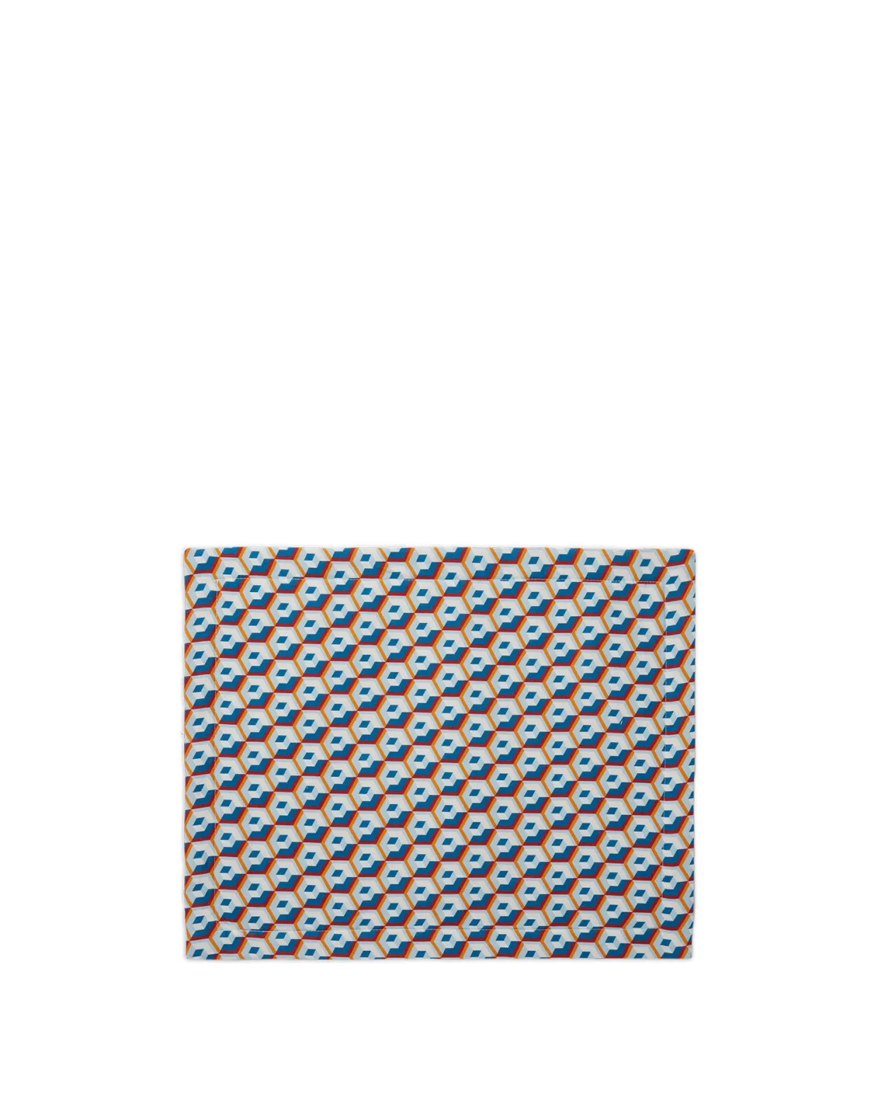 Placemat Set Of 2Cubi Blu in Linen