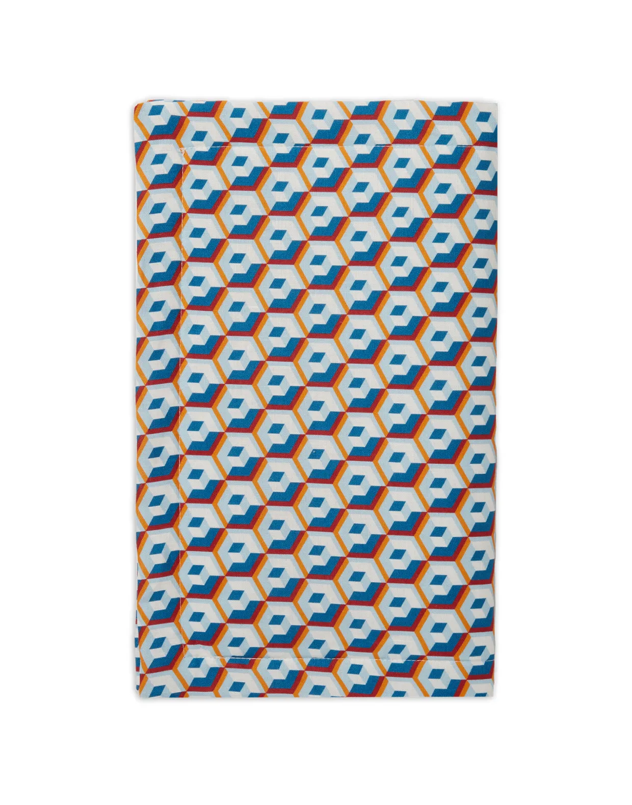 Placemat Set Of 2Cubi Blu in Linen