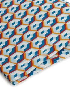Placemat Set Of 2Cubi Blu in Linen