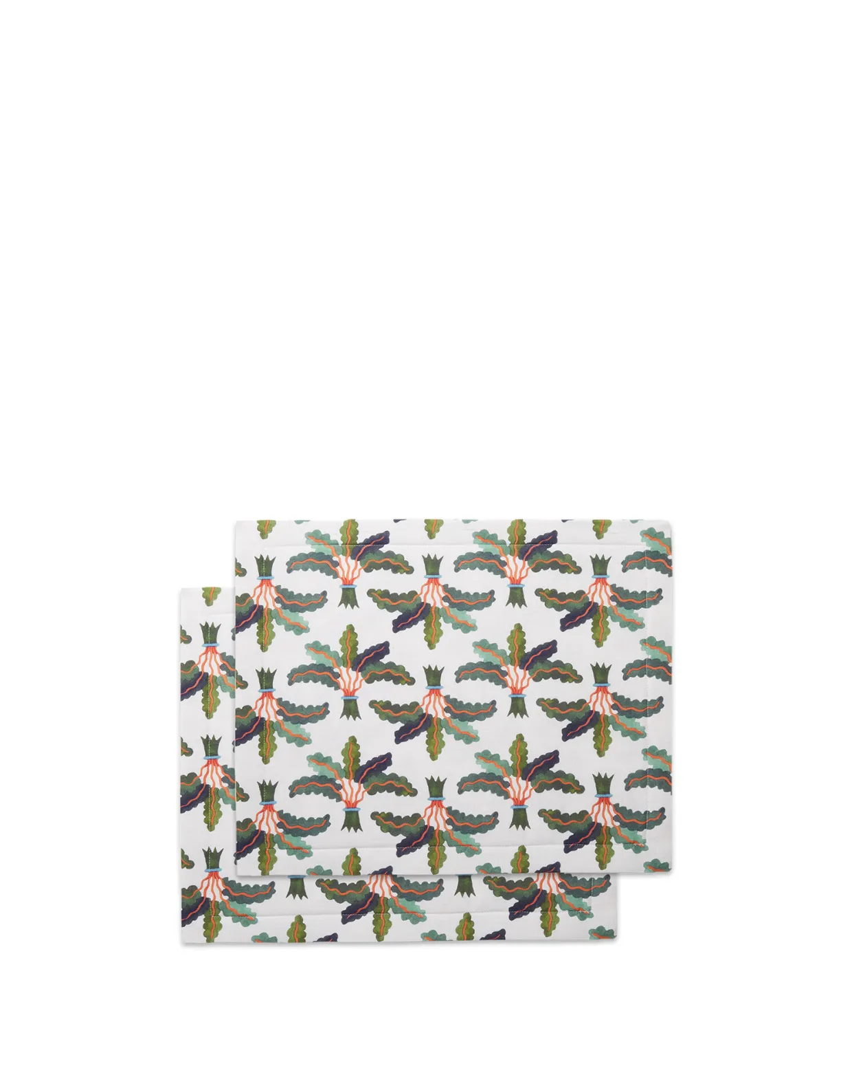 Placemat Set Of 2Palms in Linen