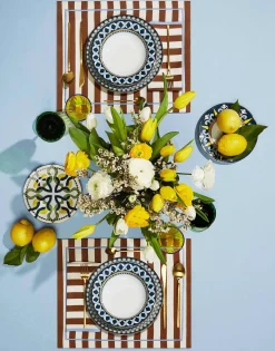 Placemat Set Of 2Riviera Cioccolato in Linen